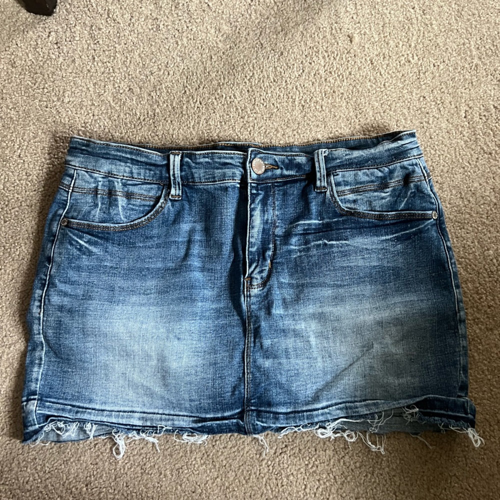 Jean skirt